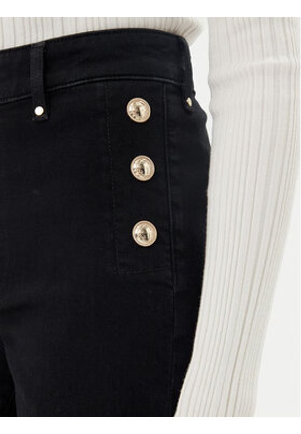 Guess Jeansy W5RA0P D4PZ1 Czarny Skinny Fit. Kolor: czarny