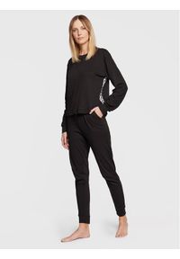 Dres Fila. Kolor: czarny. Materiał: dresówka #1