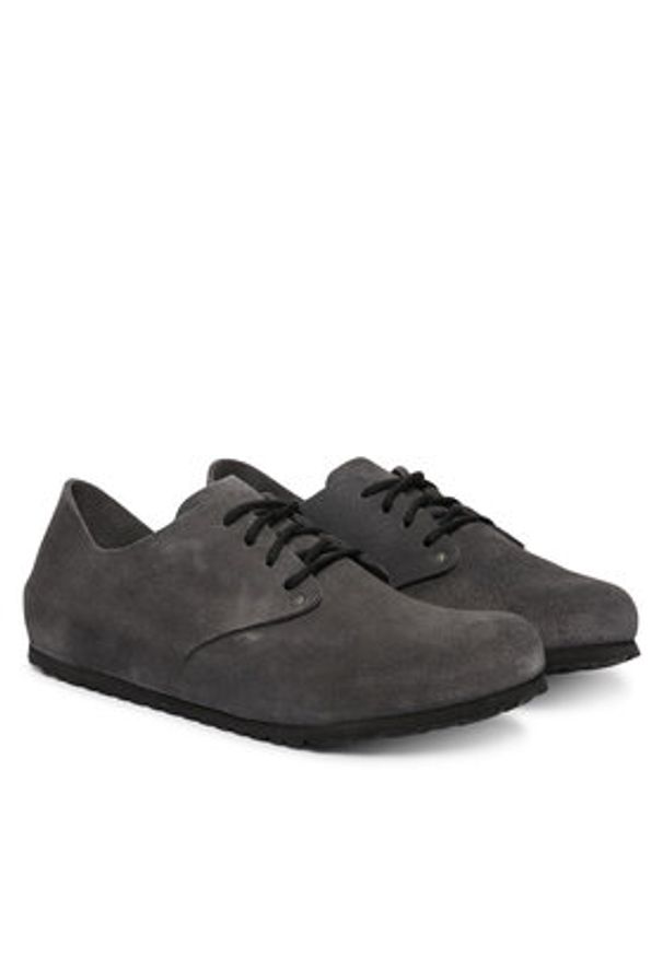 Birkenstock Półbuty Maine 1031727 Szary. Kolor: szary. Materiał: zamsz, skóra
