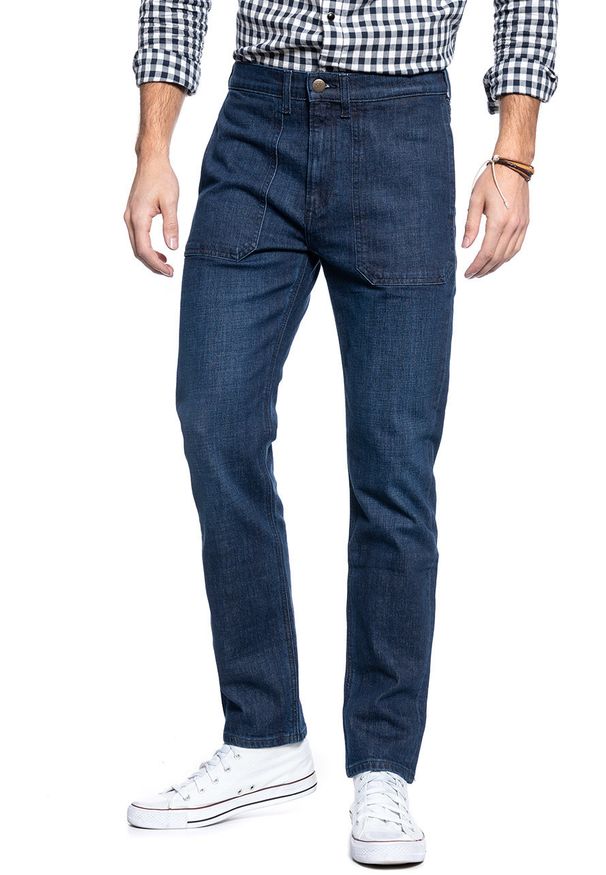 Lee - SPODNIE MĘSKIE LEE AUSTIN DK CLEAN FOAM L71BKNEK 112119533