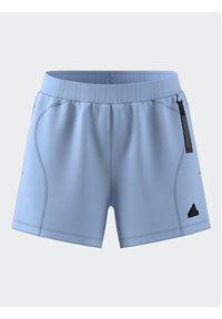 Adidas - adidas Szorty sportowe City Escape Shorts IC0260 Błękitny Regular Fit. Kolor: niebieski. Materiał: syntetyk #5