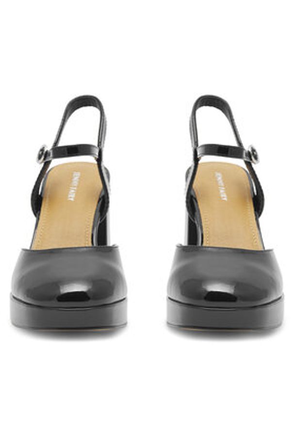 Jenny Fairy Sandały SORELLA WYL04042-1 Czarny. Kolor: czarny. Materiał: skóra