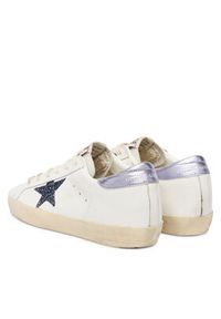 GOLDEN GOOSE Sneakersy Super-Star Classic With List GWF00101.F007539.12282 Biały. Kolor: biały. Materiał: skóra