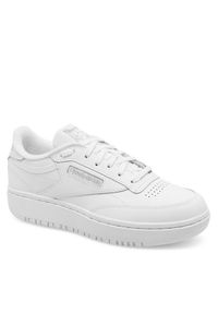 Reebok Sneakersy Club C Double 100006321 Biały. Kolor: biały. Materiał: skóra. Model: Reebok Club