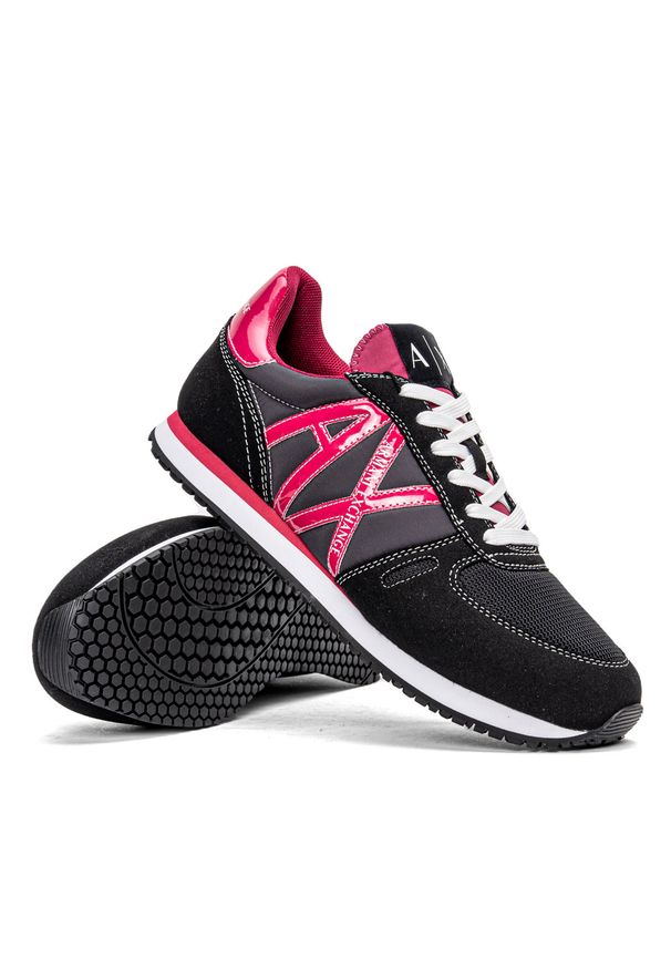 Sneakersy damskie Armani Exchange (XDX031 XCC62 K593). Kolor: czarny