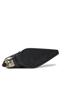 NEW ROCK Botki M-9591-S3 Czarny. Kolor: czarny. Materiał: skóra. Styl: rockowy #6