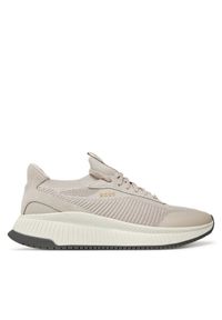 Sneakersy BOSS. Kolor: beżowy