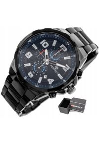Zegarek Perfect ZEGAREK MĘSKI PERFECT RAMON CHRONOGRAF +BOX GRAWER #1
