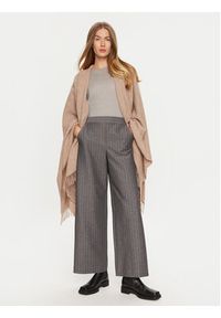 Max Mara Leisure Spodnie materiałowe Foggia 2426786108 Szary Wide Leg. Kolor: szary. Materiał: syntetyk, bawełna #5