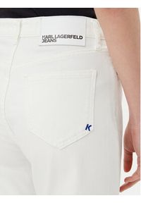 Karl Lagerfeld Jeans Jeansy A2W10135 Biały Straight Fit. Kolor: biały #5