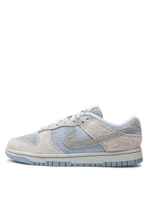 Nike Sneakersy Dunk Low FZ3779 025 Niebieski. Kolor: niebieski. Materiał: zamsz, skóra