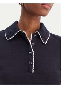 Morgan Polo 261-DLOLI Granatowy Slim Fit. Typ kołnierza: polo. Kolor: niebieski. Materiał: bawełna #4