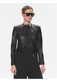 Marciano Guess Kurtka z imitacji skóry Rory 4RGL11 9646Z Czarny Slim Fit. Kolor: czarny. Materiał: syntetyk, skóra #1