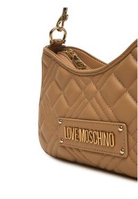 Love Moschino - LOVE MOSCHINO Torebka JC4152PP0NLA0104 Beżowy. Kolor: beżowy. Materiał: skórzane #4