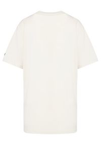 Under Armour T-Shirt Ua Rival Campus 6007883 Écru Oversize. Materiał: bawełna
