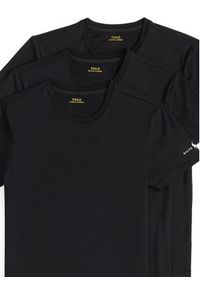 Polo Ralph Lauren Komplet 3 t-shirtów 714965508001 Czarny Slim Fit. Typ kołnierza: polo. Kolor: czarny. Materiał: bawełna #5