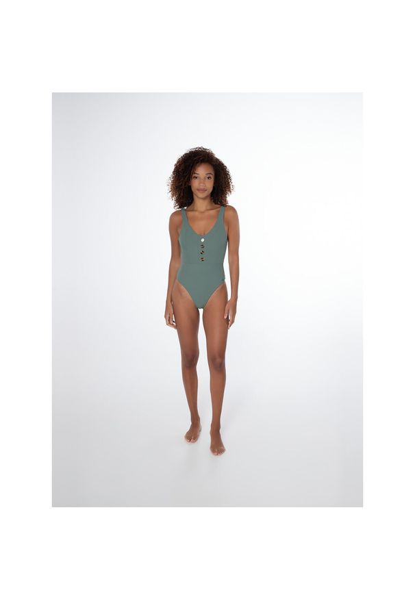 Strój kąpielowy damski Protest PRTSILOPO swimsuit. Kolor: zielony