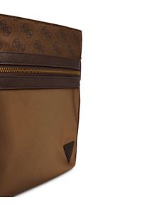 Guess Saszetka HMBENP P6123 Brązowy. Kolor: brązowy. Materiał: materiał #5
