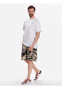 DC Shoes T-Shirt Quality Goods ADYZT05235 Biały Relaxed Fit. Kolor: biały. Materiał: bawełna #4
