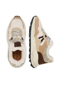 Roxy Sneakersy CEO-V12-1088 Beżowy. Kolor: beżowy. Materiał: materiał #5