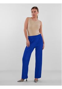 YAS Spodnie materiałowe 26028051 Niebieski Regular Fit. Kolor: niebieski. Materiał: syntetyk #4