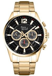 Zegarek męski Pierre Ricaud P97040.1154QF złoty. Kolor: złoty #1