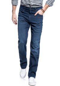 Lee - LEE SPODNIE MĘSKIE Brooklyn Straight CLEAN DK RAY L452NOTV 112110163 #9