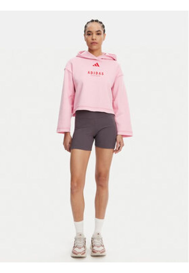Adidas - adidas Kolarki ALL SZN Rib JJ1233 Szary Slim Fit. Kolor: szary. Materiał: bawełna