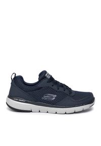 skechers - Skechers Sneakersy Flex Advantage 3.0 52954 Granatowy. Kolor: niebieski. Materiał: materiał #1