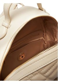 Love Moschino - LOVE MOSCHINO Plecak JC4148PP0MLA0110 Écru. Materiał: skóra #6