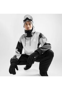 SIROKO - Kurtka snowboardowa męska W1 Tibet. Kolor: szary, wielokolorowy, czarny. Materiał: materiał, softshell. Sport: snowboard