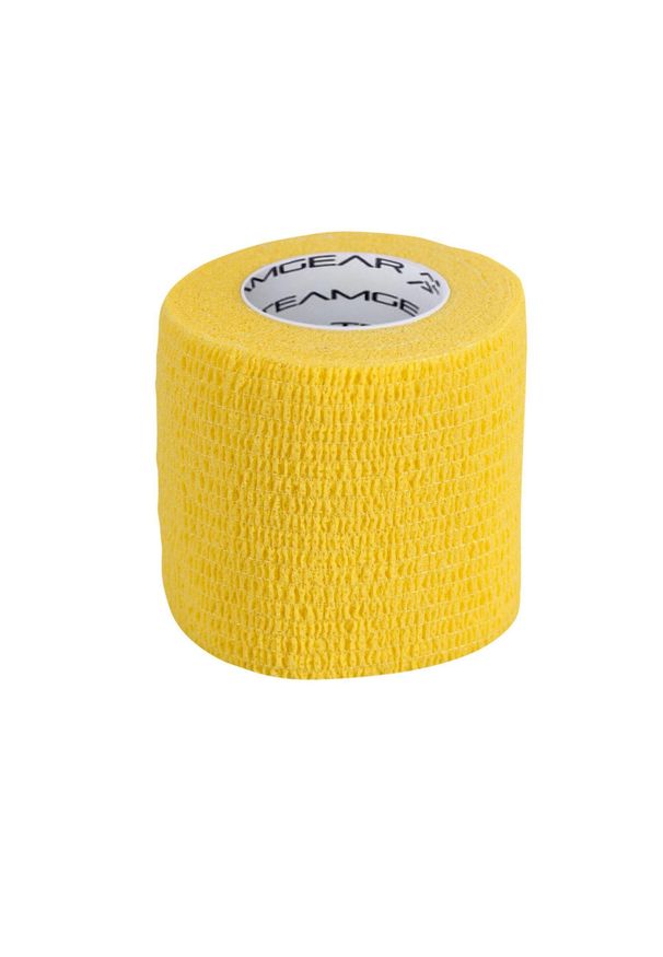 SELECT - Taśma podtrzymująca do getr i nagolenników Select 5cm x 4,5m. Kolor: żółty. Sport: piłka nożna