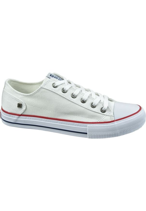 Big-Star - Buty Big Star Shoes M DD174271 białe. Kolor: biały. Materiał: guma, tkanina. Szerokość cholewki: normalna. Sezon: lato