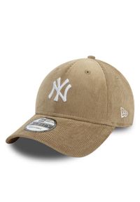 New Era Czapka z daszkiem Cord New York Yankees 9FORTY 60580823 Beżowy. Kolor: beżowy. Materiał: bawełna, materiał