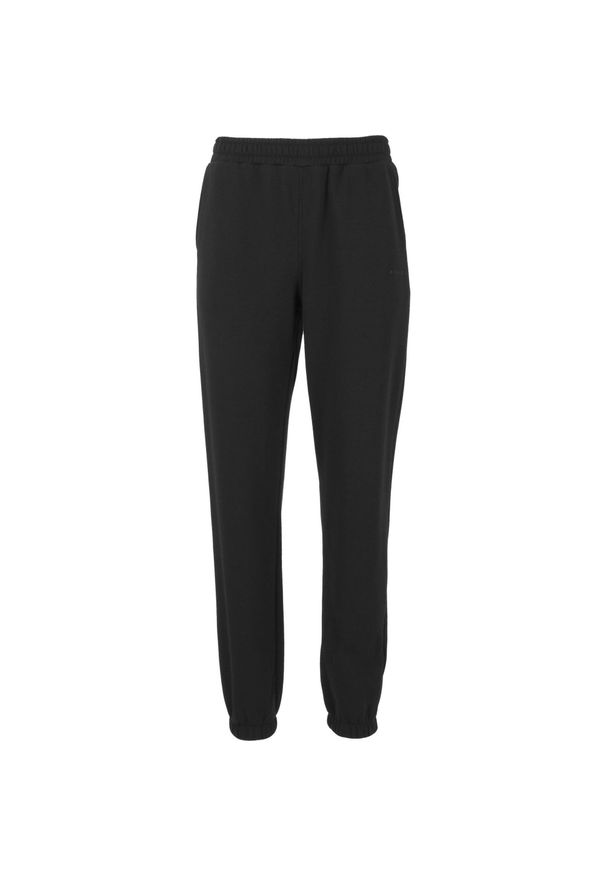 Damskie spodnie dresowe Athlecia Ruthie. Kolor: czarny. Materiał: dresówka. Sport: fitness, bieganie