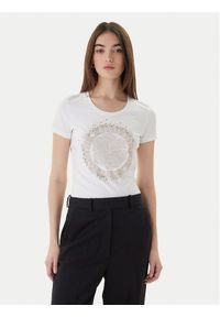 Guess T-Shirt Camelia W4RI47 J1314 Biały Slim Fit. Kolor: biały. Materiał: bawełna #1