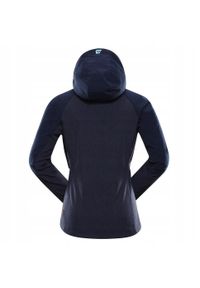 ALPINE PRO - Kurtka damska trekkingowa softshell Alpine Pro Lanca. Kolor: niebieski. Materiał: softshell. Sport: turystyka piesza