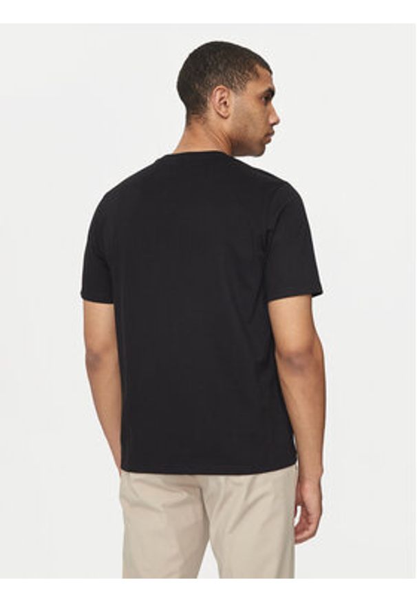 Guess T-Shirt M4YI0A KCCM1 Czarny Regular Fit. Kolor: czarny. Materiał: bawełna