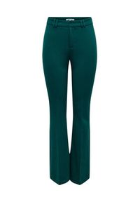 only - ONLY Spodnie materiałowe Peach 15298660 Zielony Flared Fit. Kolor: zielony. Materiał: syntetyk #4