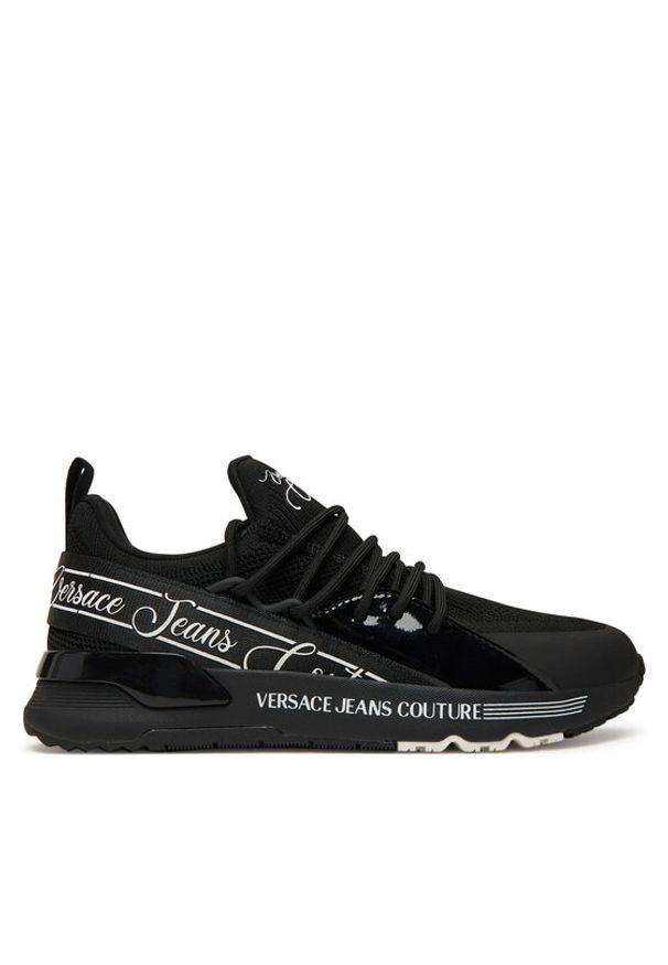 Versace Jeans Couture Sneakersy 79VA3SA8 ZSC96 899 Czarny. Kolor: czarny. Materiał: materiał