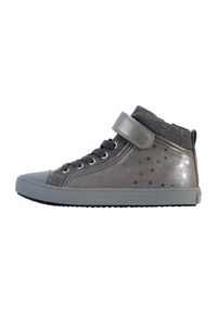 Geox - Buty GEOX J KALISPERA GIRL I Srebrny. Kolor: szary. Sport: turystyka piesza