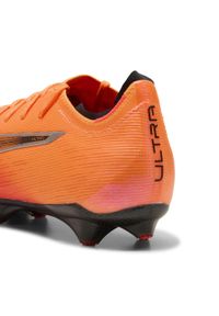 Puma - Buty piłkarskie unisex ULTRA 6 CARBON FG PUMA Heat Fire Black Glowing Red Orange. Kolor: czarny, czerwony, żółty, pomarańczowy, wielokolorowy. Sport: piłka nożna #2