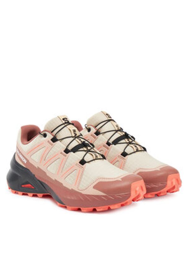 salomon - Salomon Buty do biegania Speedcross Peak L47790400 Pomarańczowy. Kolor: pomarańczowy. Materiał: materiał. Model: Salomon Speedcross