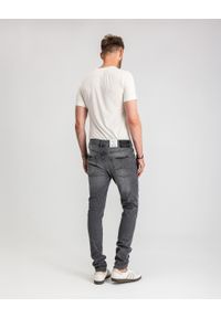 Męskie Spodnie Jeansowe Mustang Style Frisco Skinny Denim Black 1017118 4000 203 #5