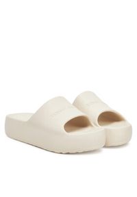 Tommy Jeans Klapki Tjw Chunky Pool Slide Ess EN0EN02879 Écru