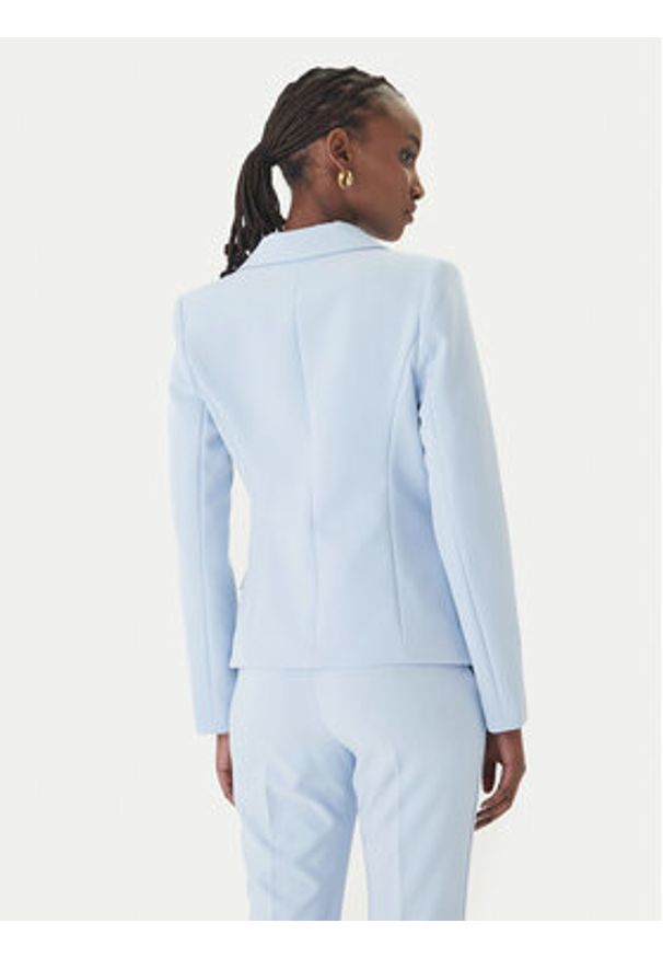 Rinascimento Marynarka CFC0128643003 Błękitny Regular Fit. Kolor: niebieski. Materiał: syntetyk