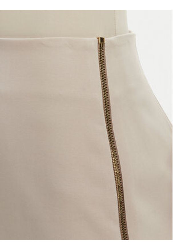 Rinascimento Spódnica ołówkowa CFC0127985003 Beżowy Slim Fit. Kolor: beżowy. Materiał: syntetyk