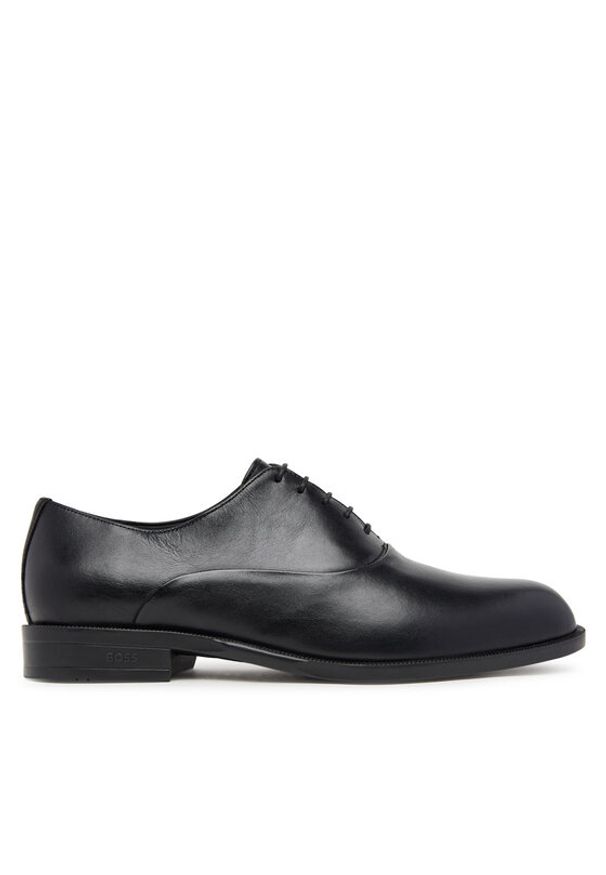 BOSS Półbuty Tayil 50552494 Czarny. Kolor: czarny. Materiał: skóra
