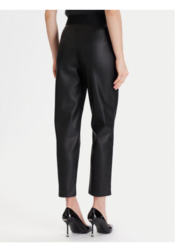 JOOP! Legginsy 58 254P58Patricia 30049668 Czarny Slim Fit. Kolor: czarny. Materiał: skóra
