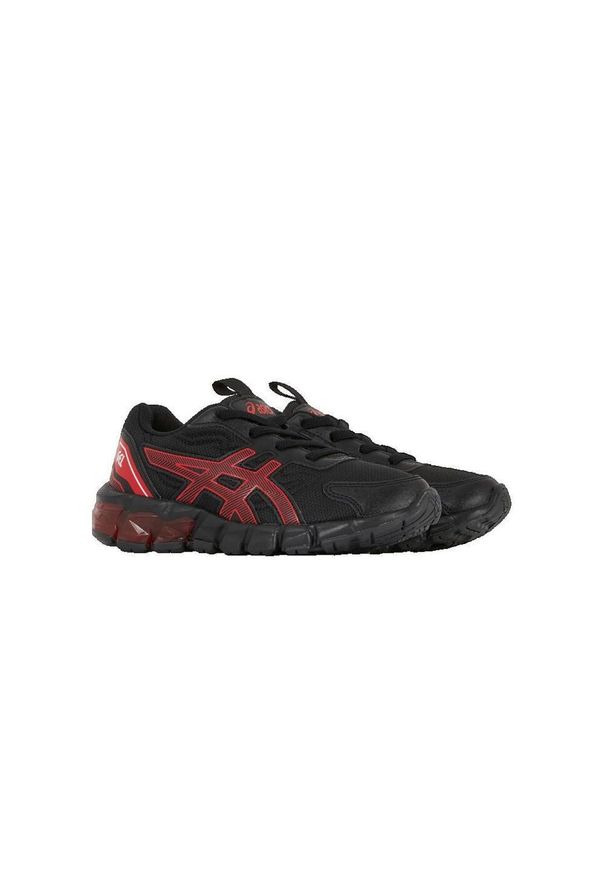 Buty Dziecko Asics Gelquantum 90 III czarny. Okazja: na co dzień. Kolor: wielokolorowy, czarny, czerwony. Sport: turystyka piesza